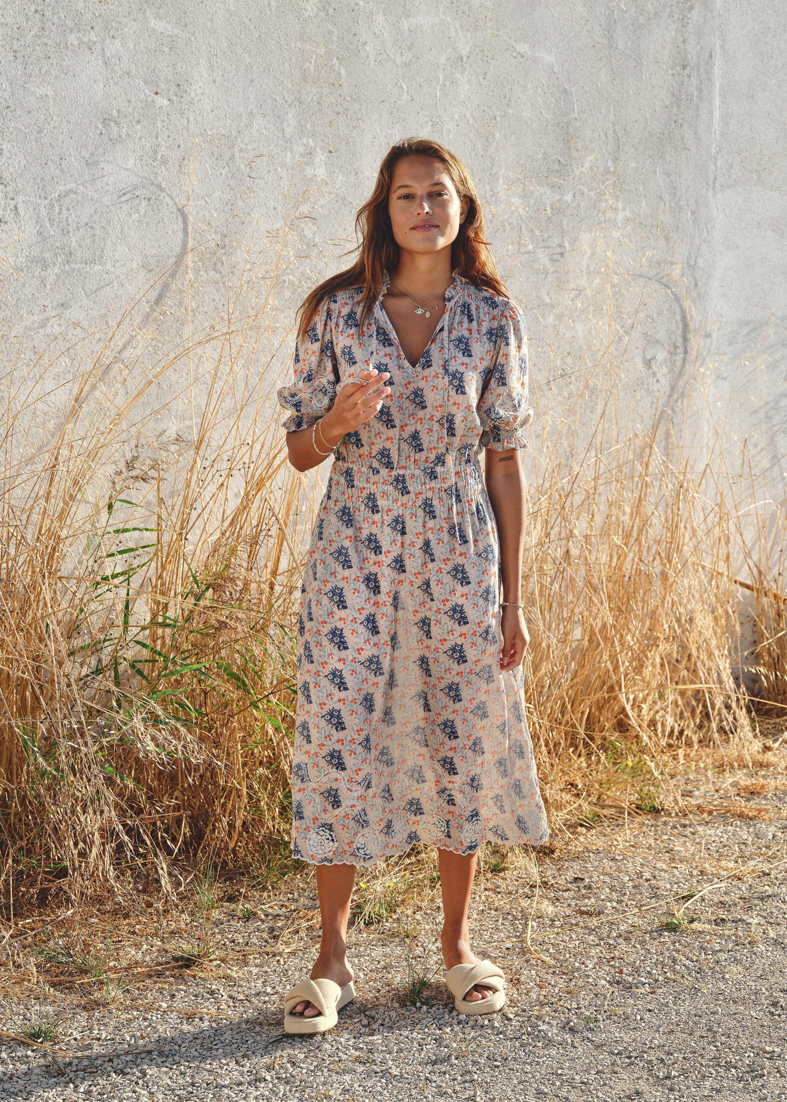 Aster Midi Dress - Multi - Image 6