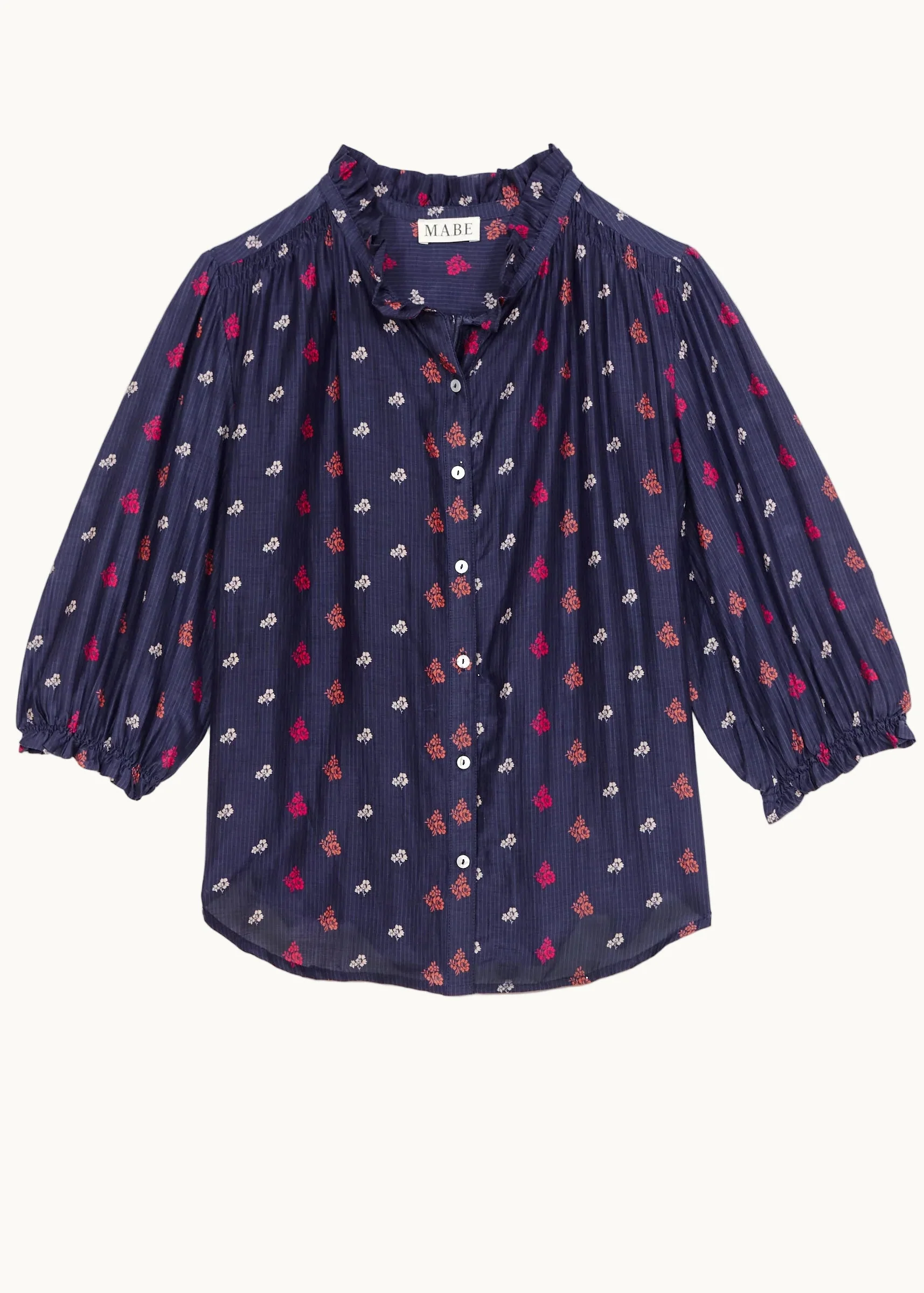 Auden Long Sleeve Top - Navy - Image 5