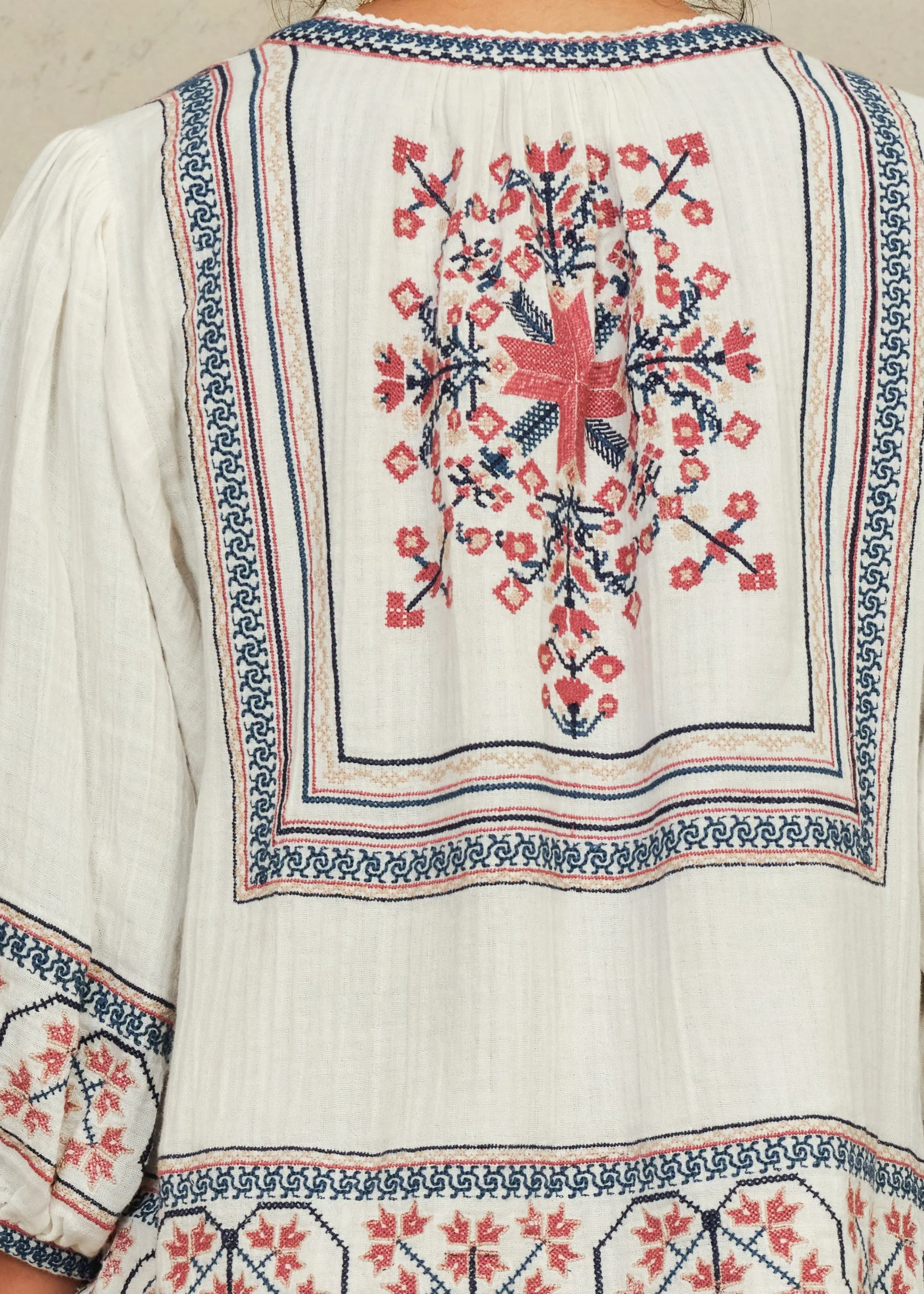 Calista Jacket - Ecru/Multi - Image 3
