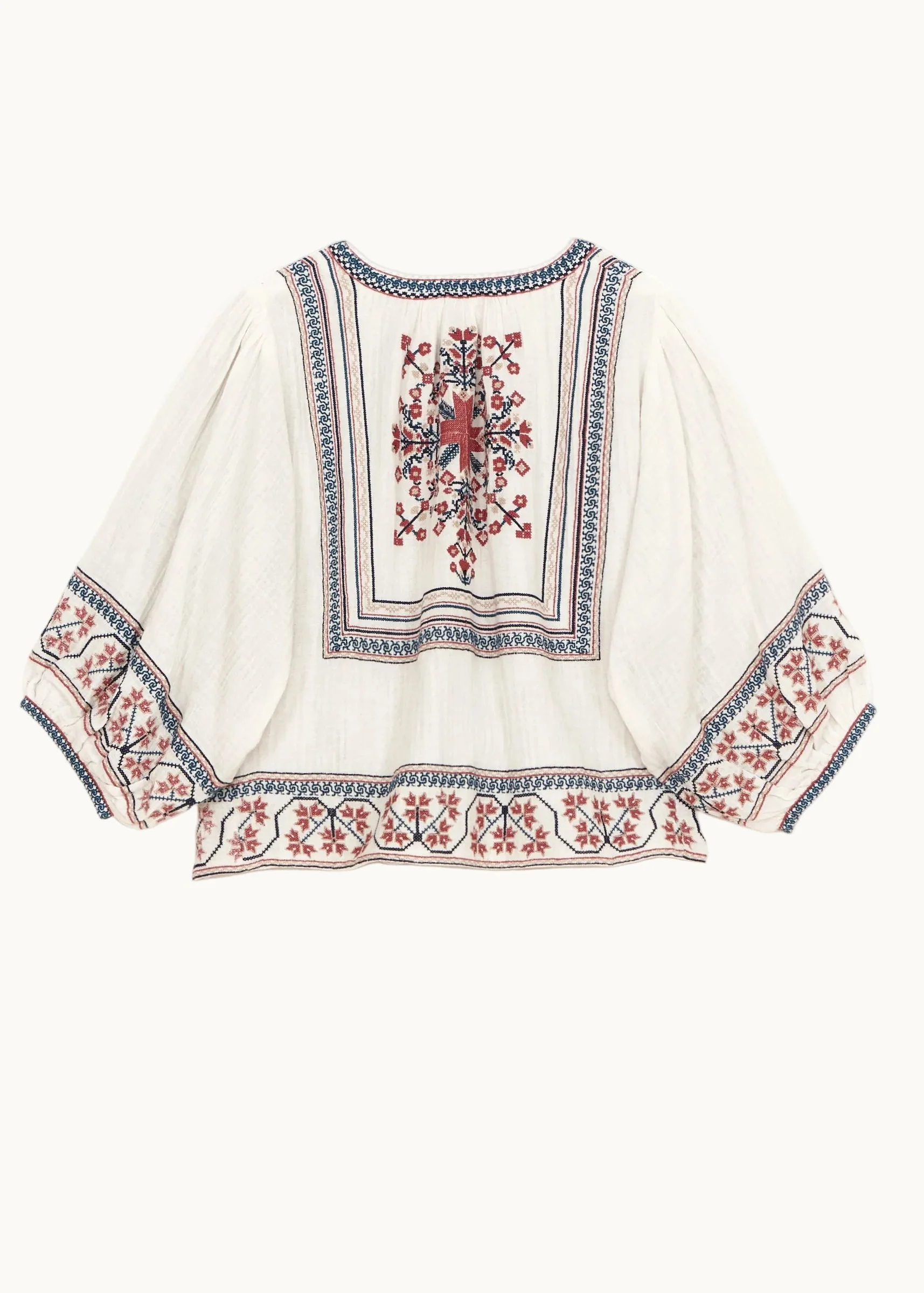 Calista Jacket - Ecru/Multi - Image 7