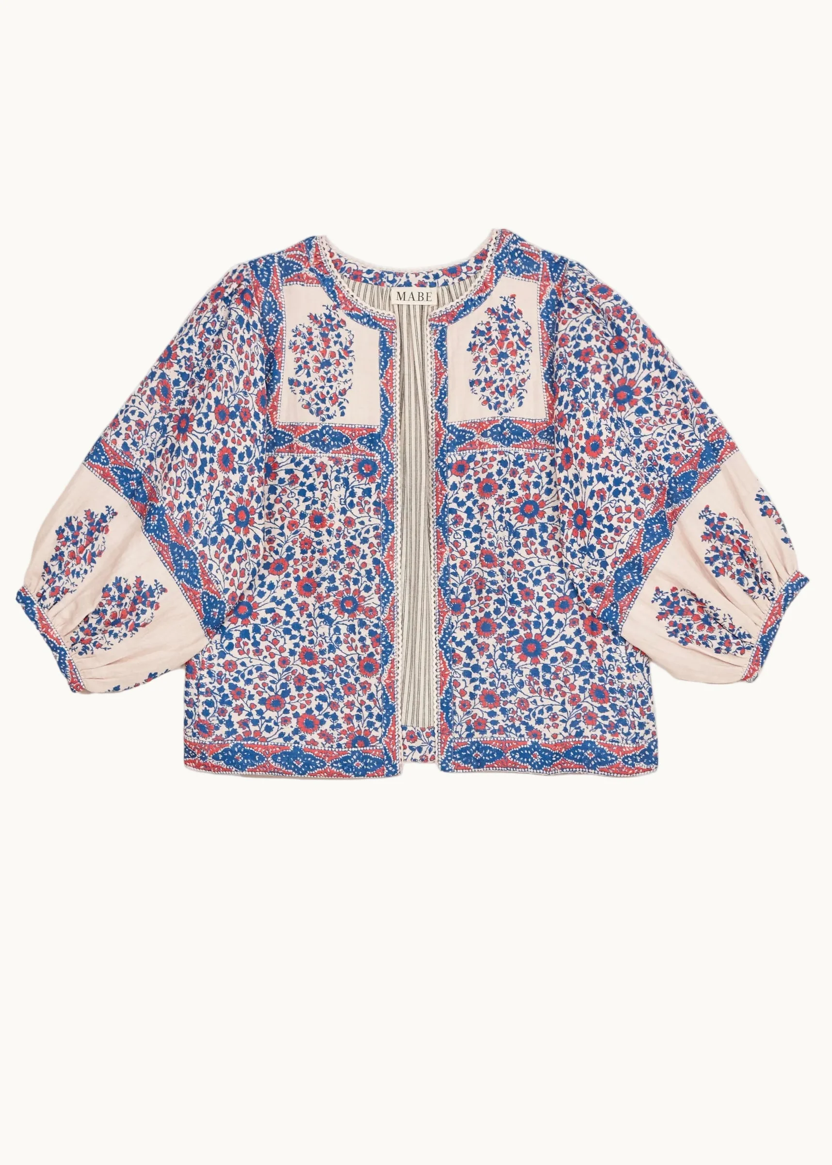Della Jacket - Blue/Pink - Image 3