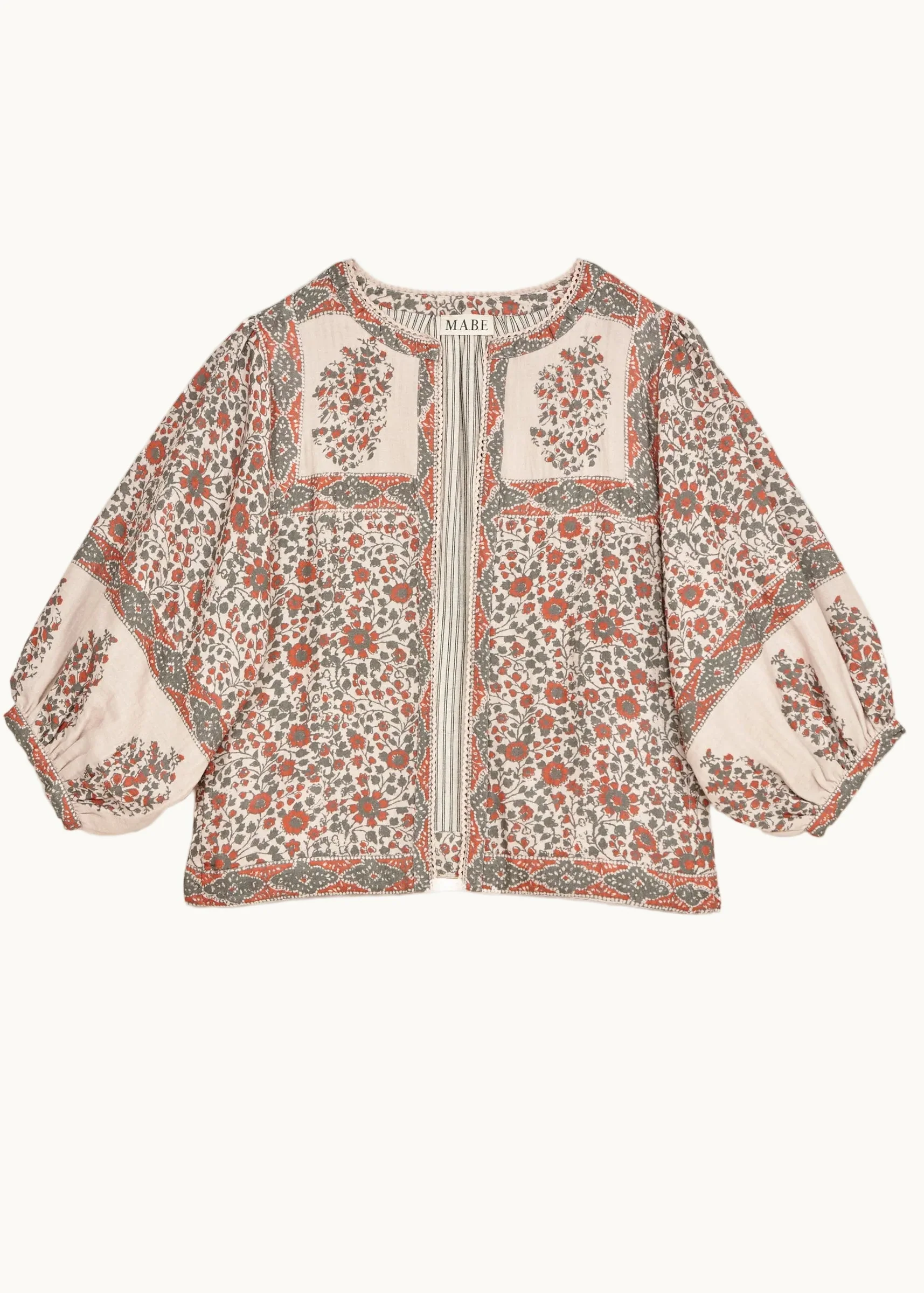 Della Jacket - Rust/Khaki - Image 5