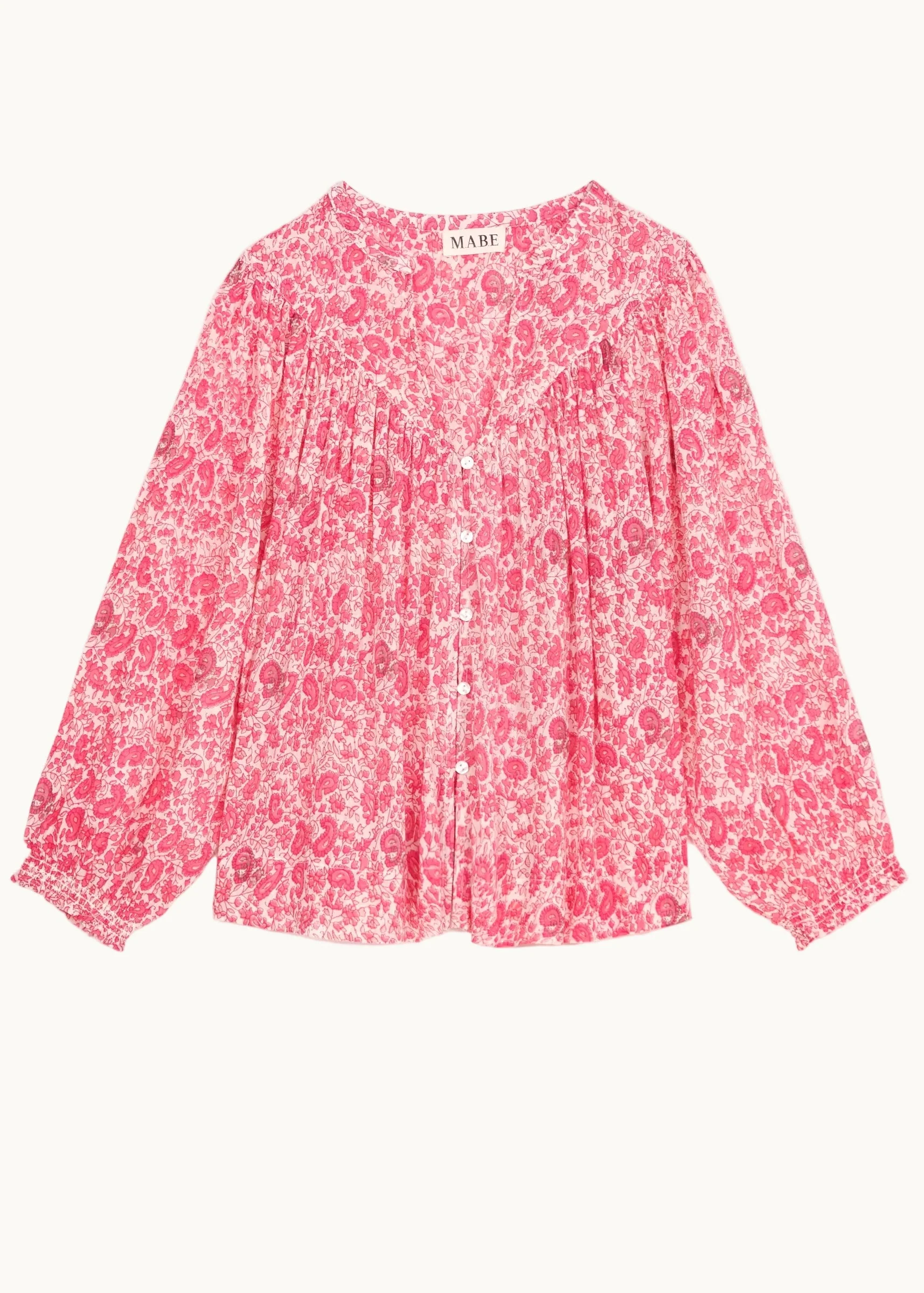Esti Long Sleeve Top - Pink - Image 4