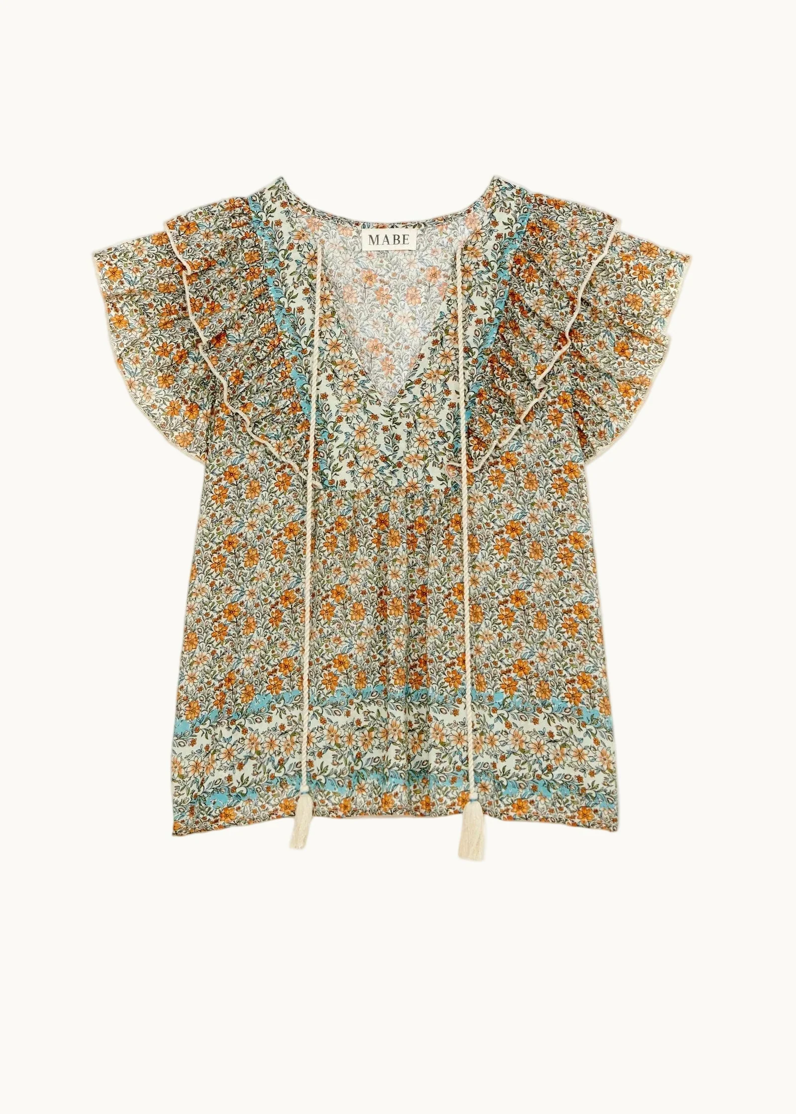 Jaci Frill Top - Multi - Image 4