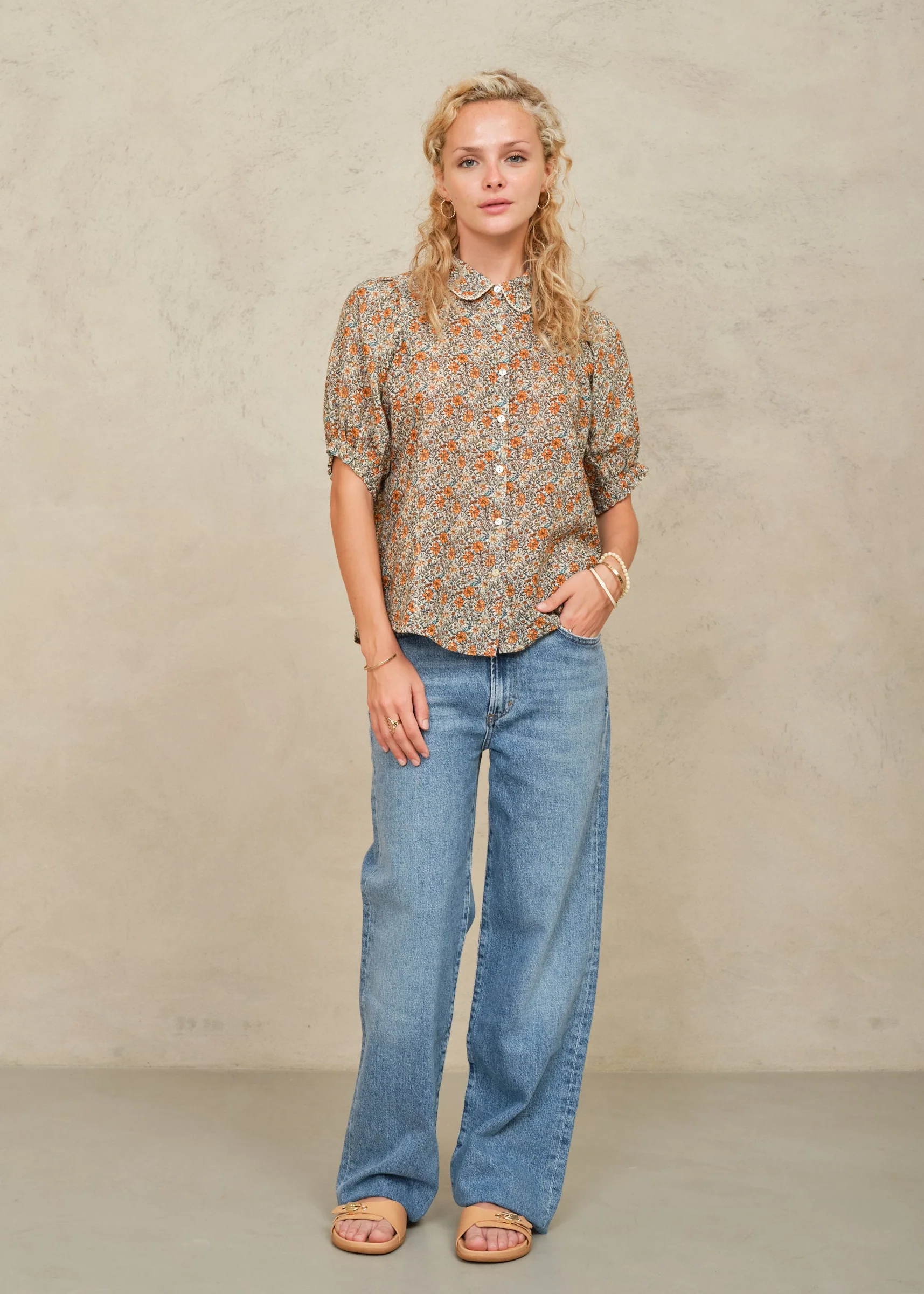Jaci Short Sleeve Top - Multi - Image 4