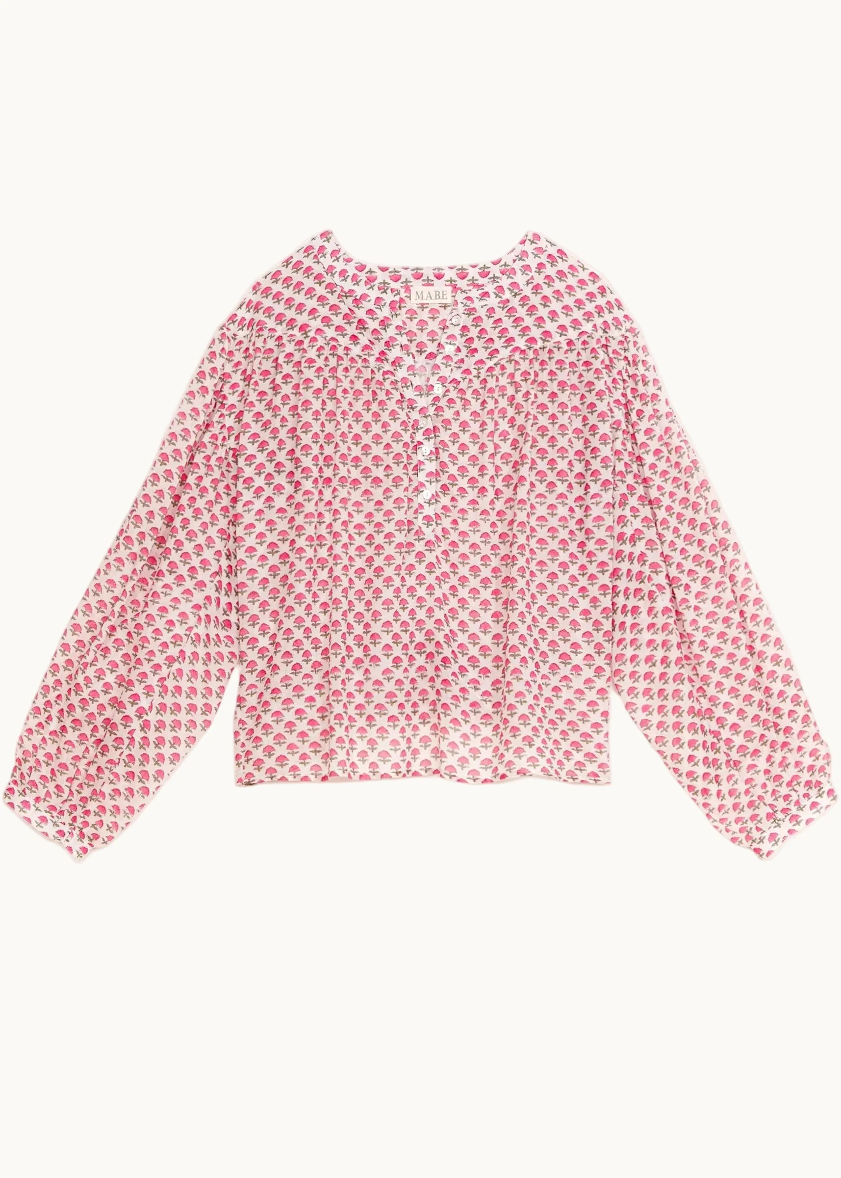 Letty Long Sleeve Top - Pink - Image 4