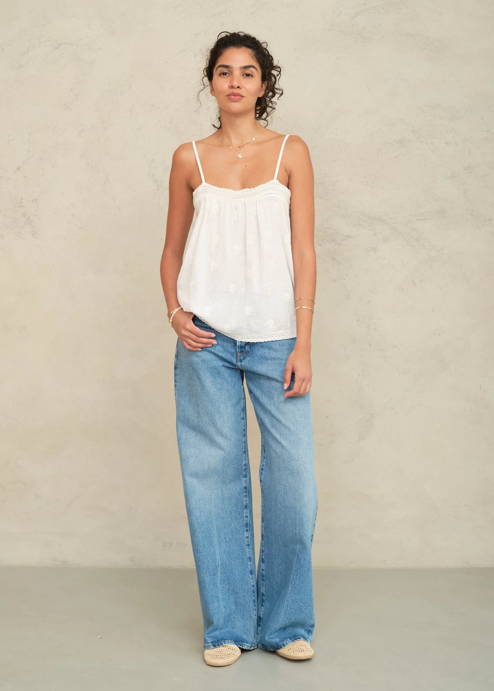 Livie Camisole - Ivory - Image 3