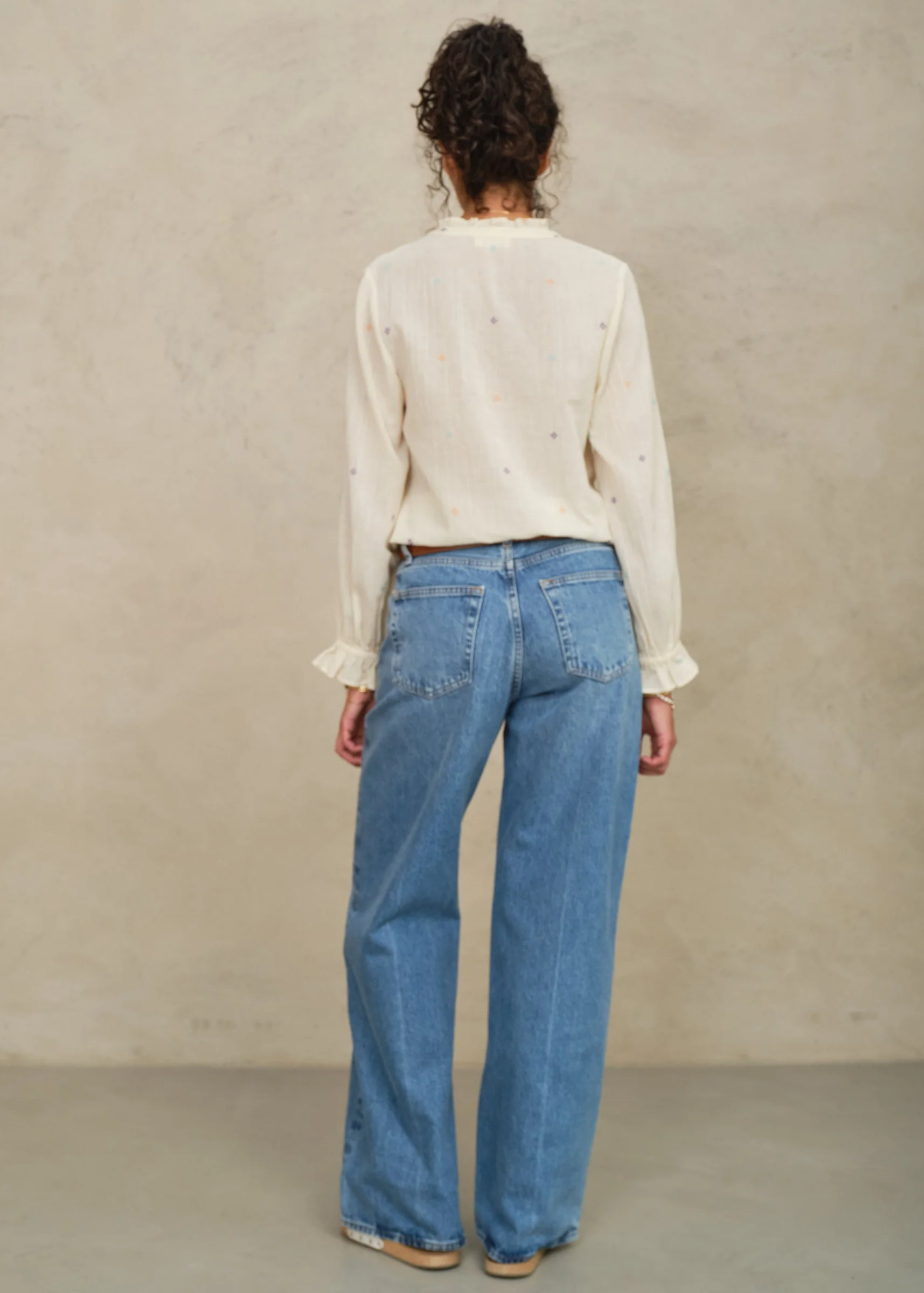 Lucca Long Sleeve Top - Pastel - Image 4