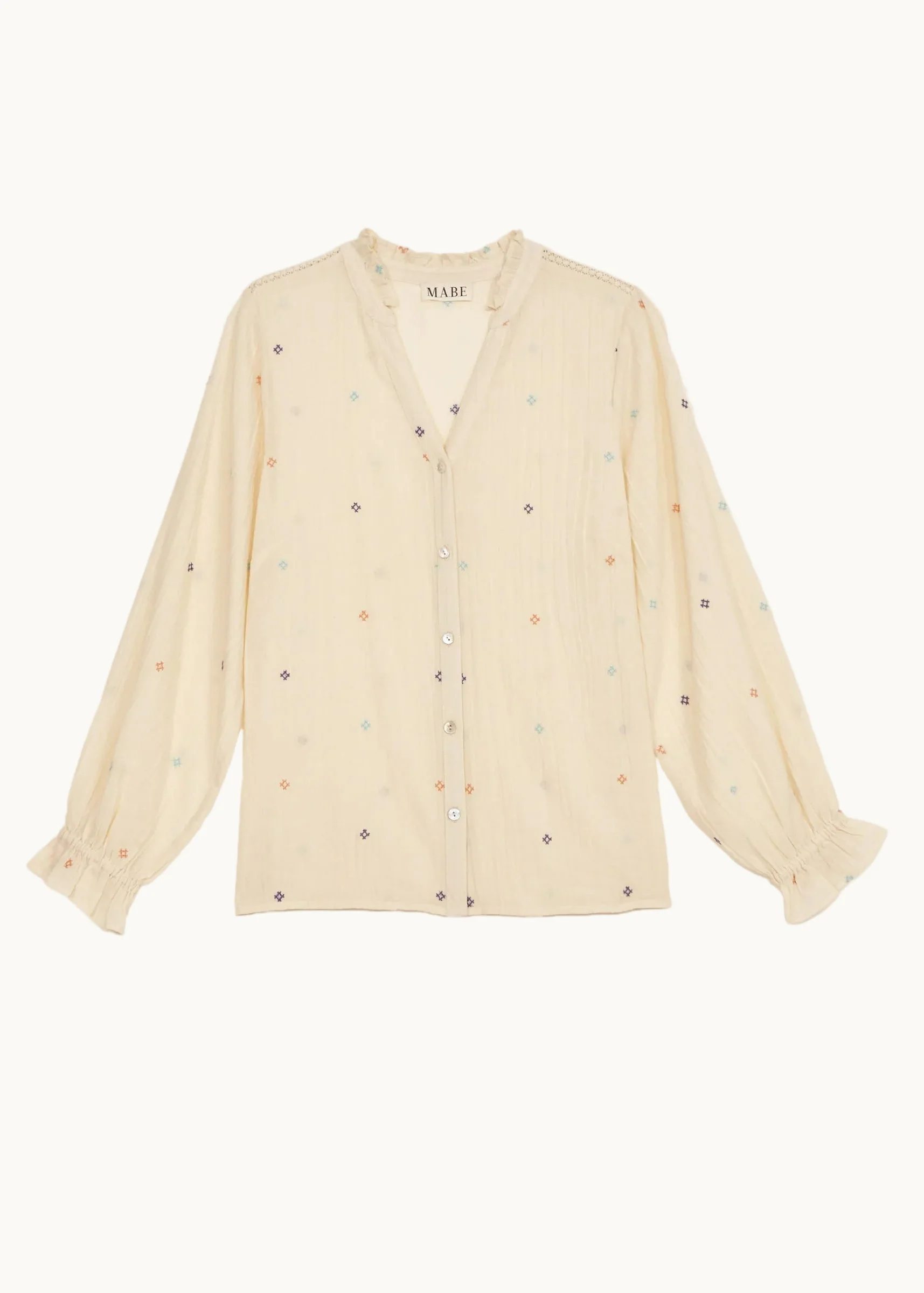Lucca Long Sleeve Top - Pastel - Image 5
