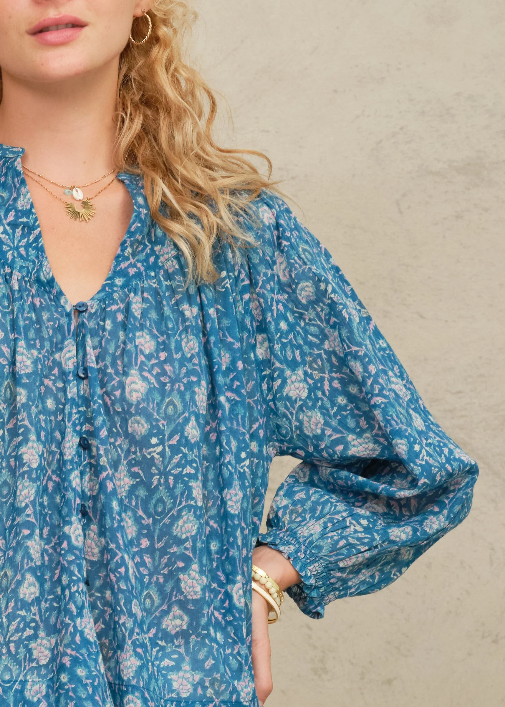 Myla Long Sleeve Top - Multi - Image 3