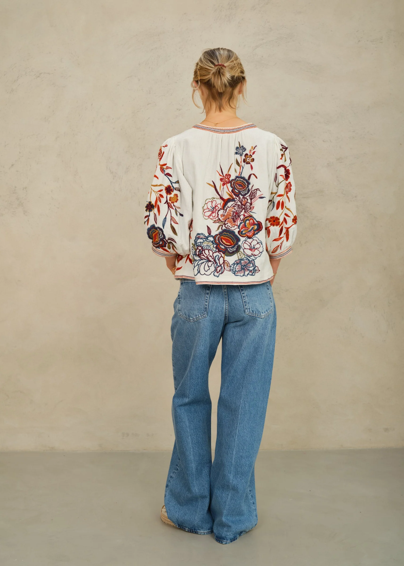 Ori Jacket - Ecru/Multi - Image 3