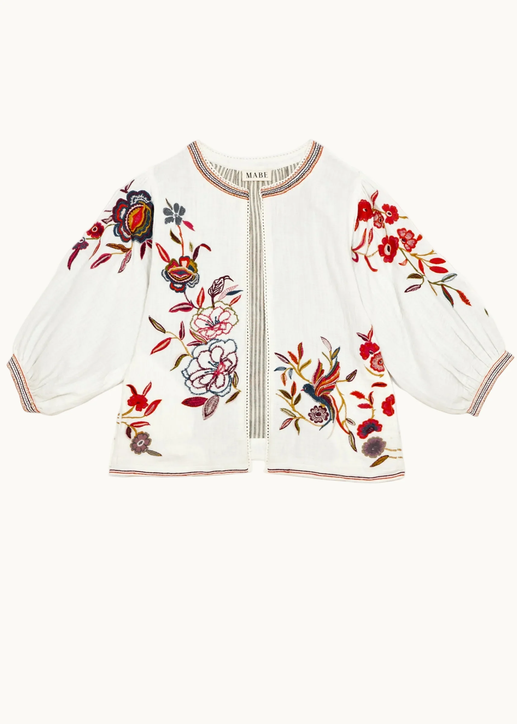 Ori Jacket - Ecru/Multi - Image 5
