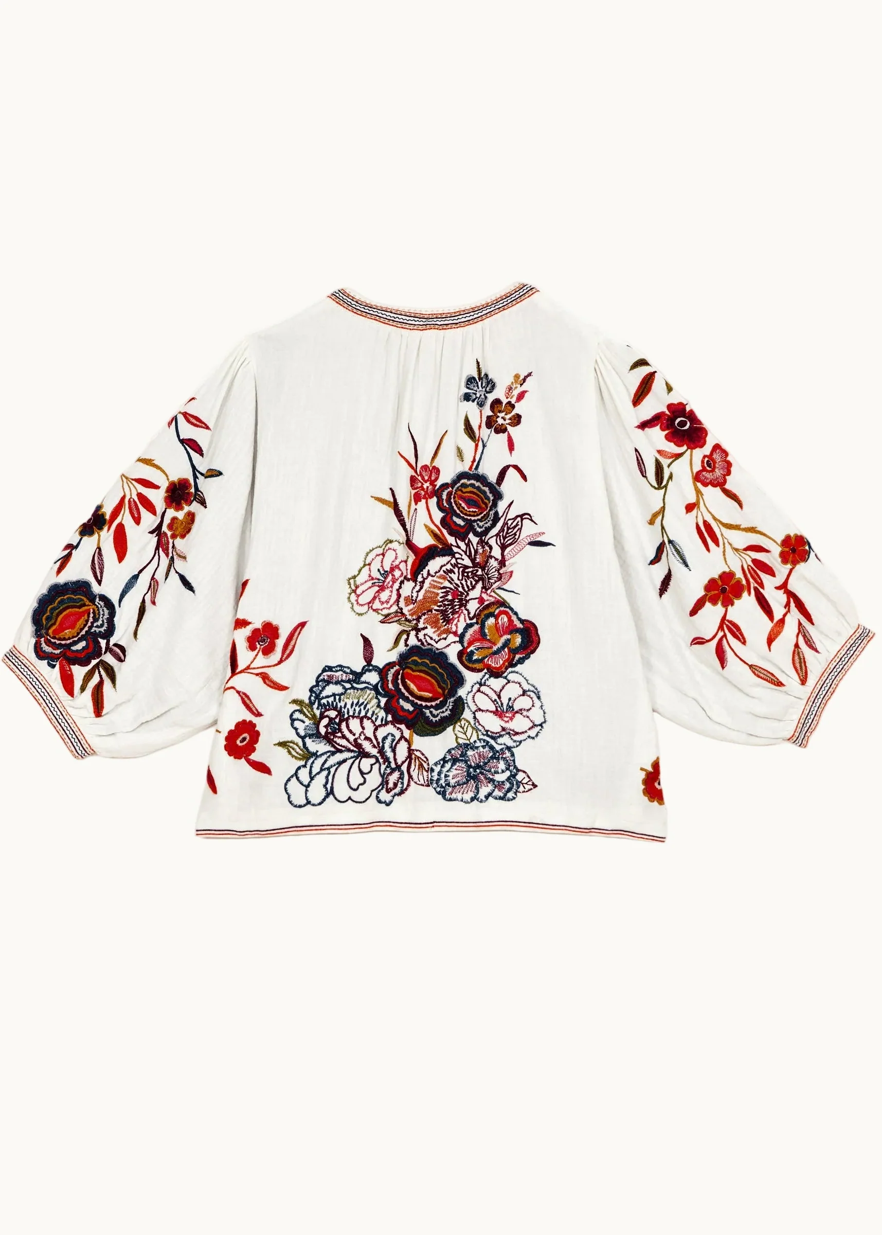 Ori Jacket - Ecru/Multi - Image 7