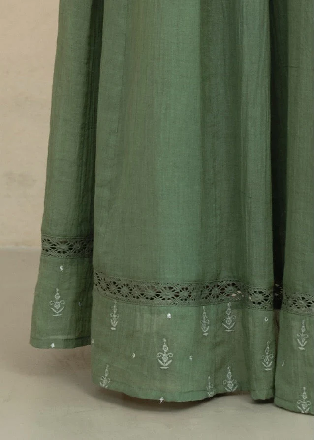 Seri Maxi Skirt - Green - Image 3