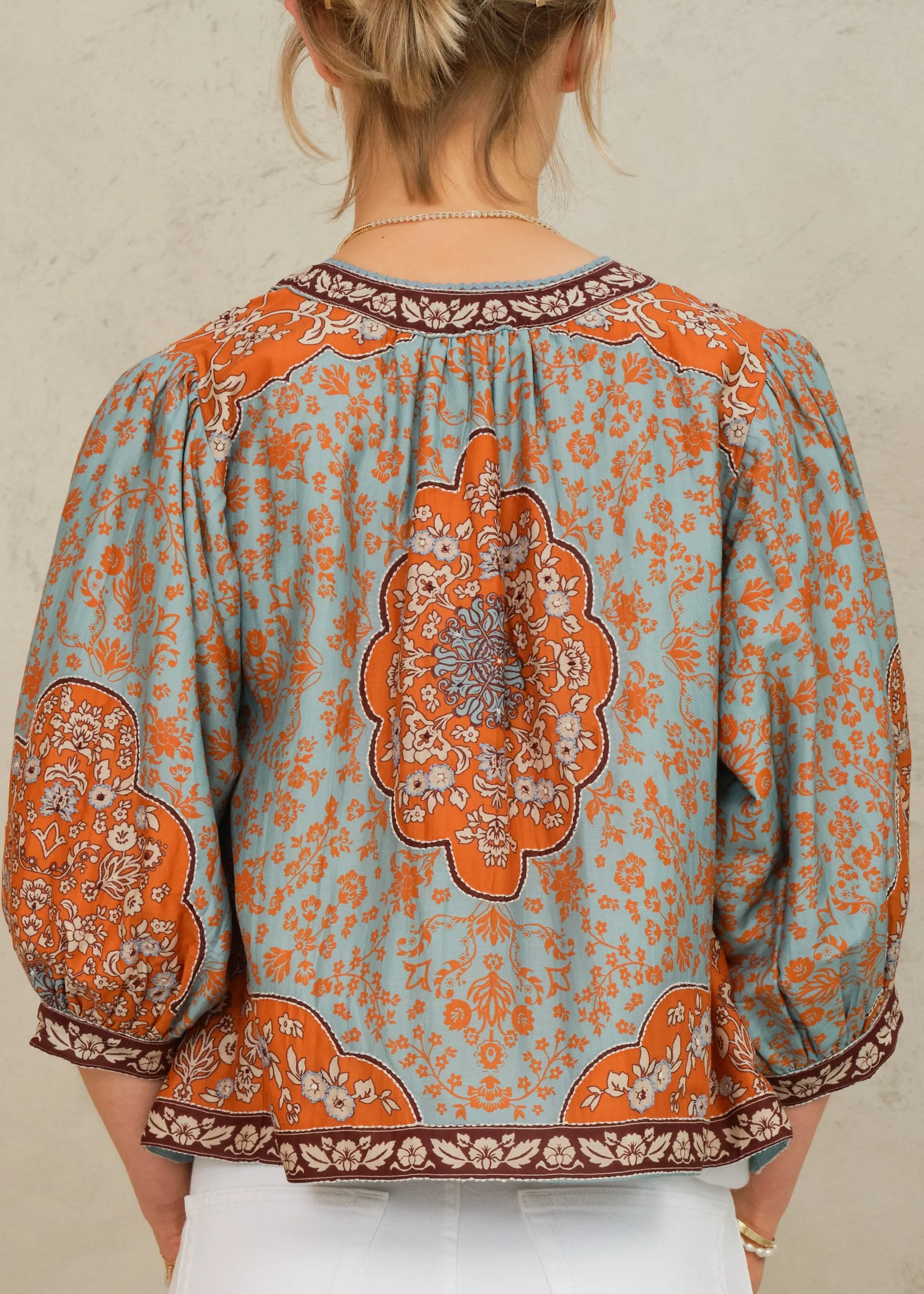 Ursa Jacket - Blue/Rust - Image 3